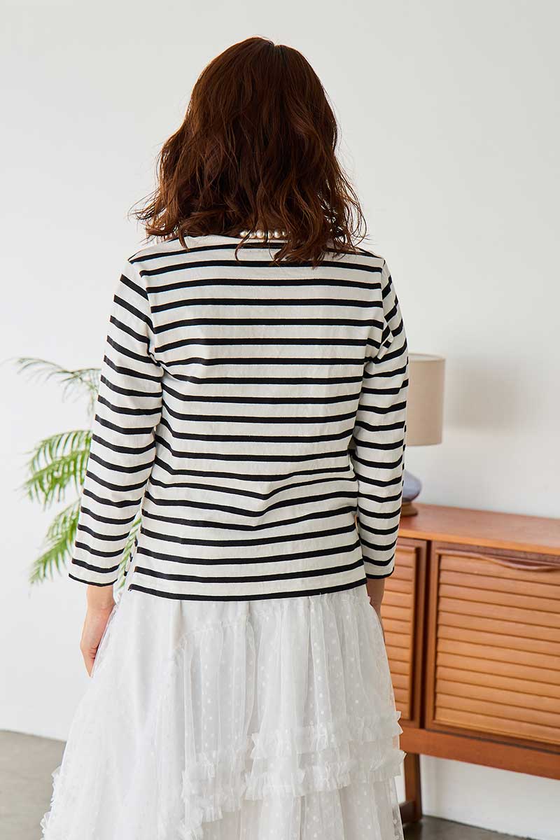 インスタライブで数量限定先行発売♡【MINIボーダーT】