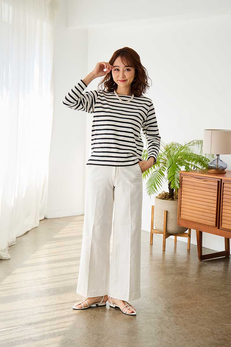 インスタライブで数量限定先行発売♡【MINIボーダーT】