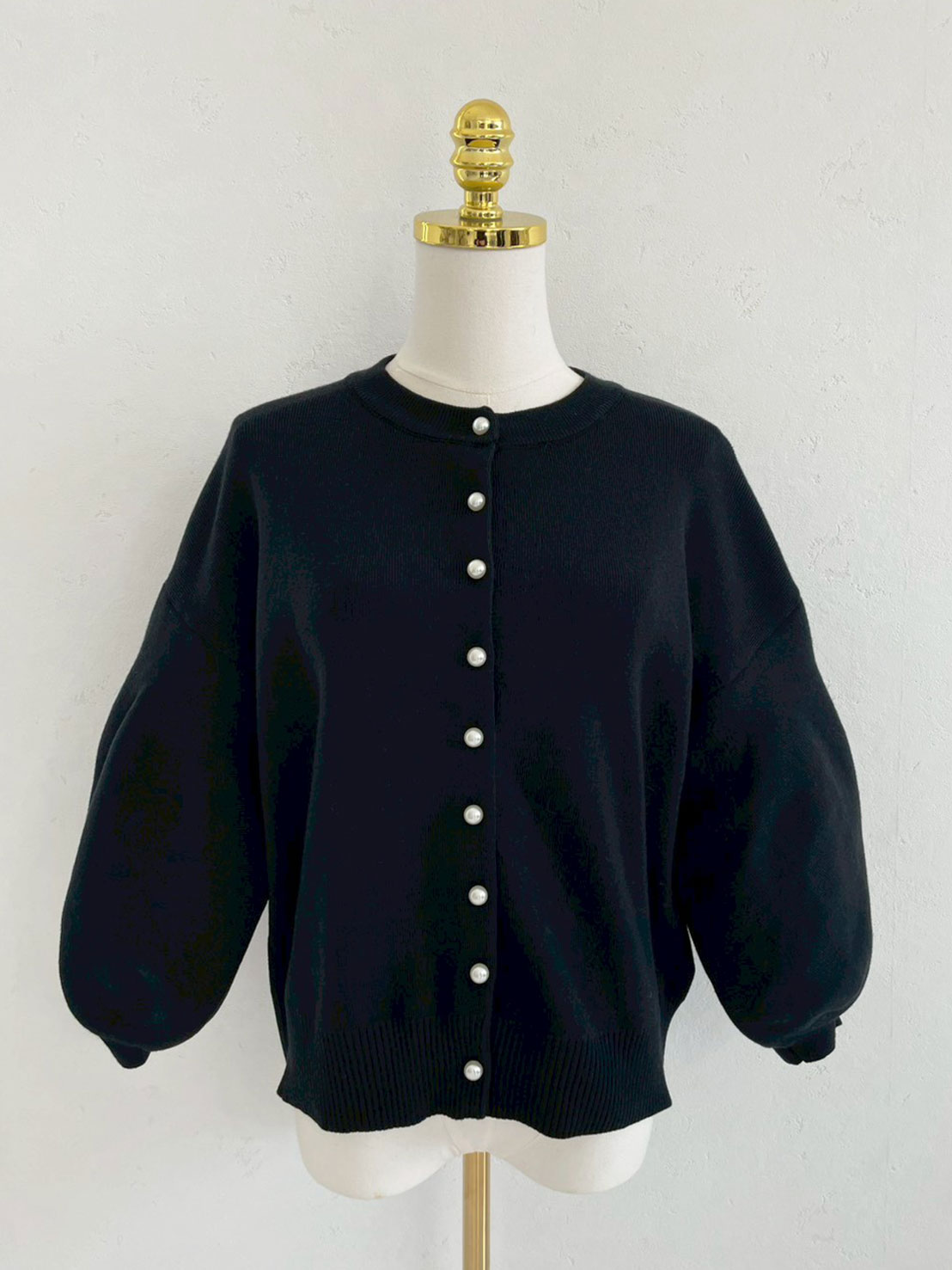 袖ぽわんニットカーディガン(sz26)