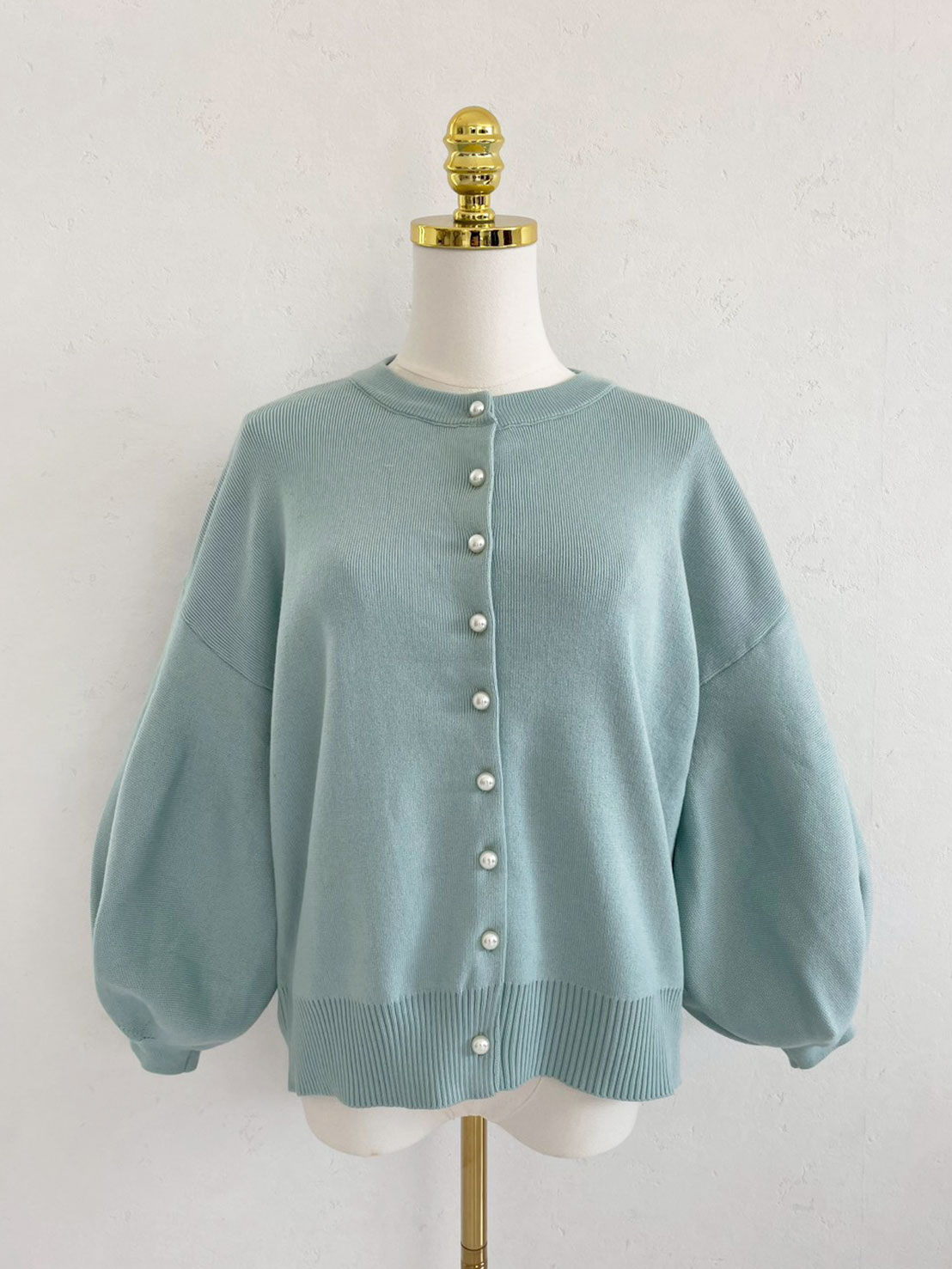 袖ぽわんニットカーディガン(sz26)