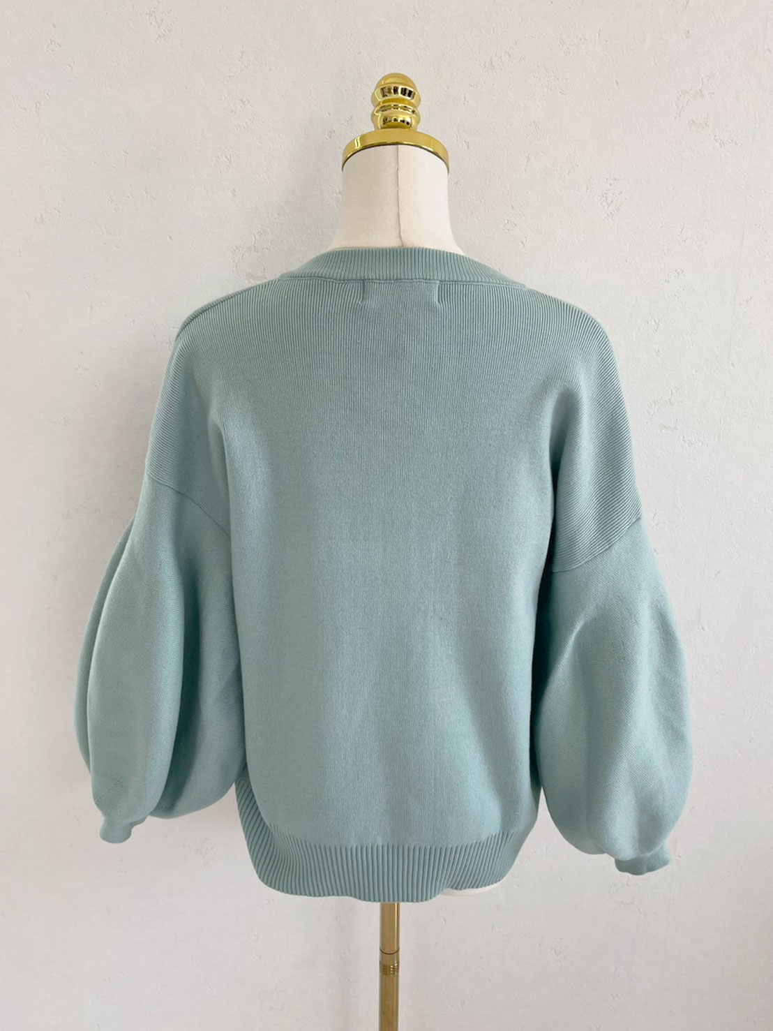 袖ぽわんニットカーディガン(sz26)