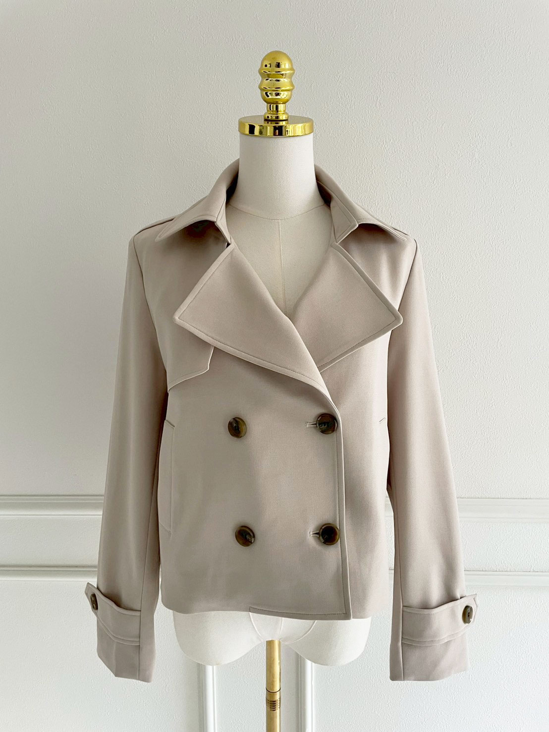 ショートトレンチコート(***)