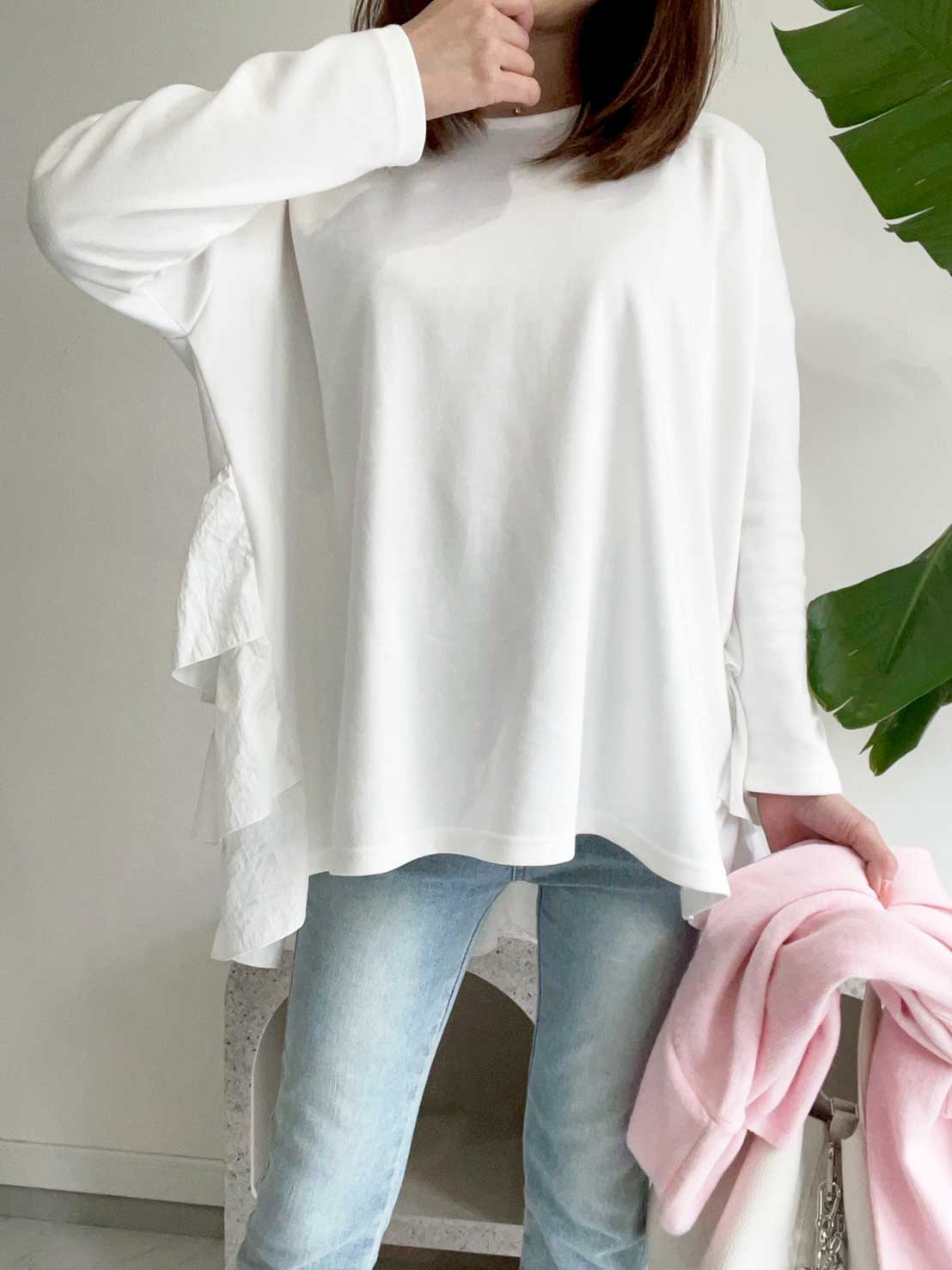 【バックフリルトップス（myu1227）】