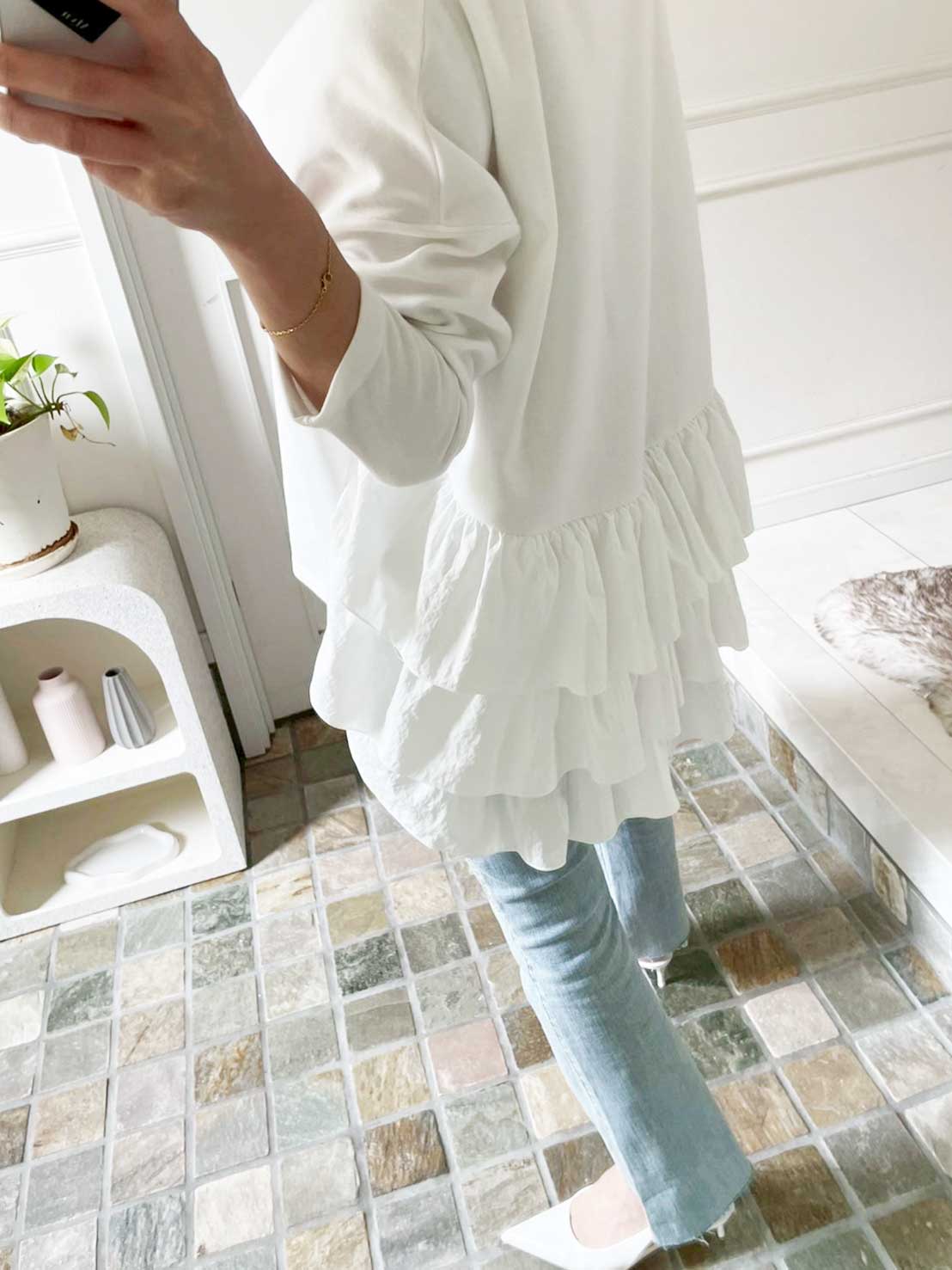 【バックフリルトップス（myu1227）】