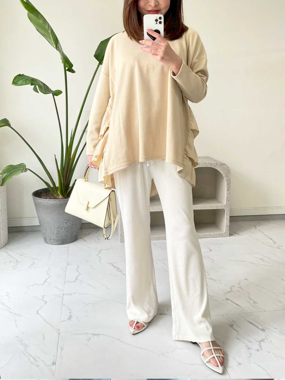 【バックフリルトップス（myu1227）】