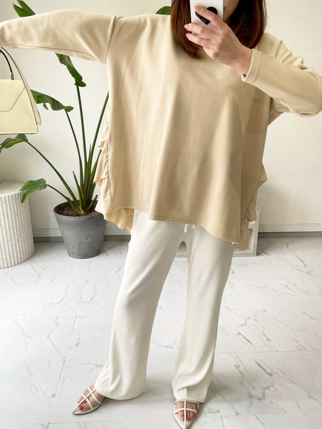 【バックフリルトップス（myu1227）】