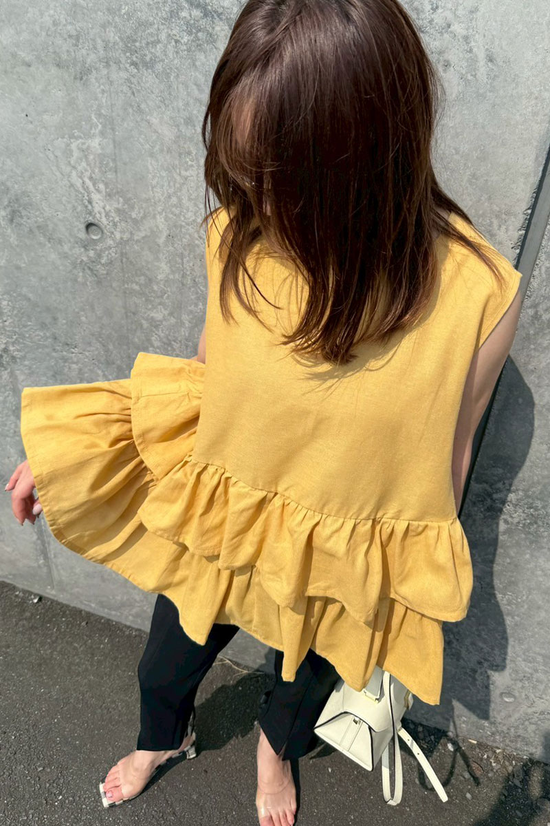 【ティアードフリルフレンチチュニック(sd-7220)】