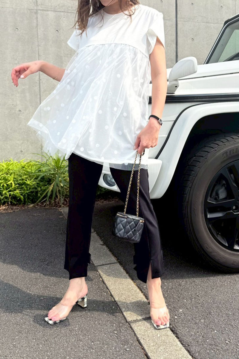 【ドットチュールオーバーBIGチュニック(sd-5910)】