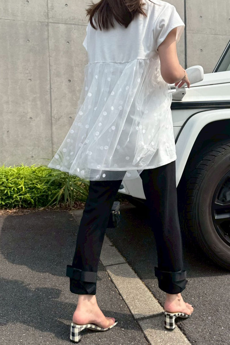 【ドットチュールオーバーBIGチュニック(sd-5910)】