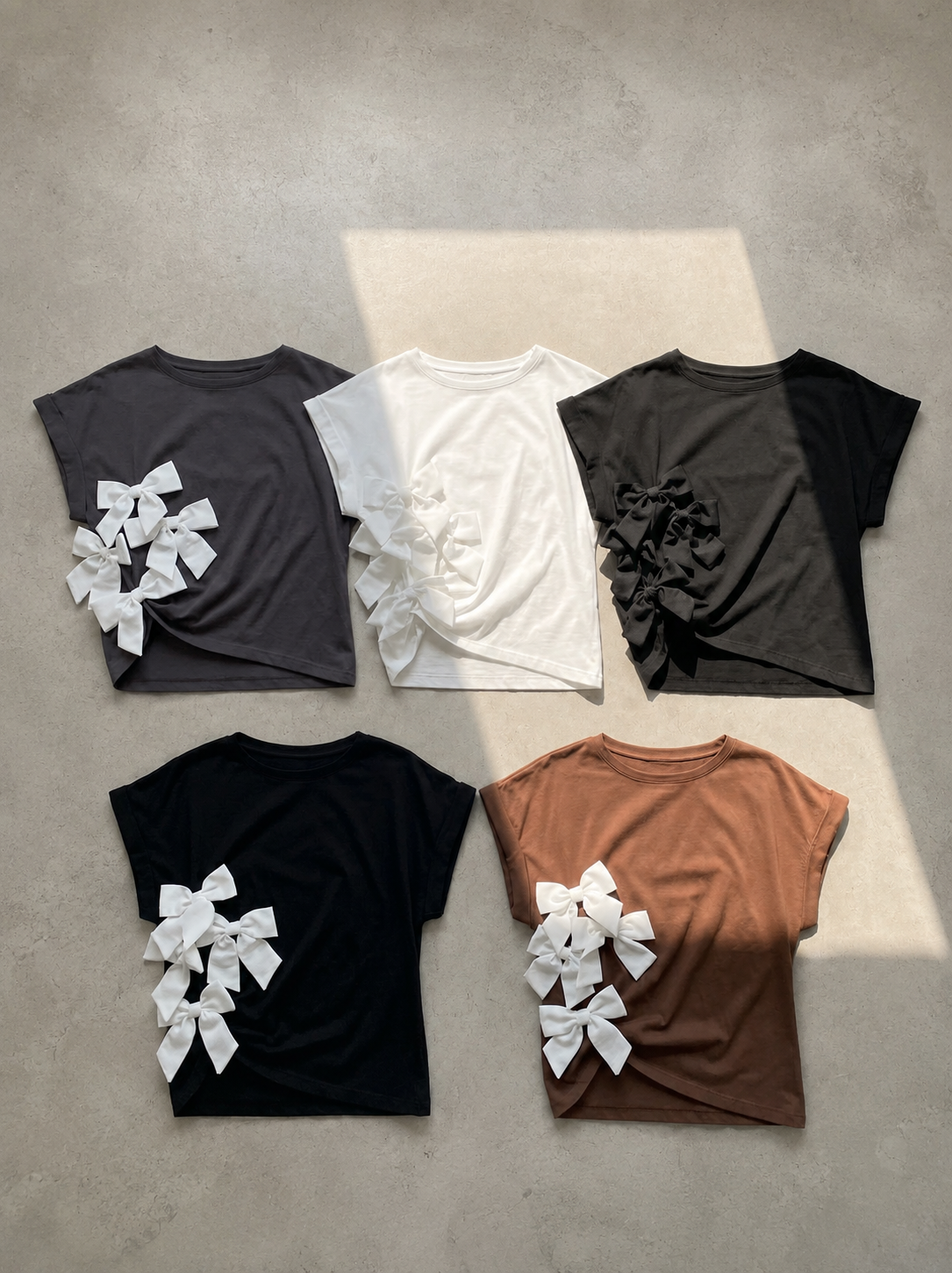 【RibbonくびれTee】(sd03012)