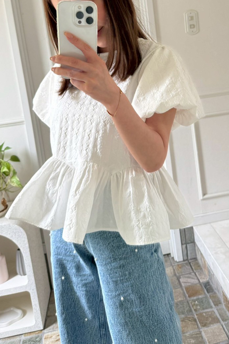 【FRILL BLOUSE(myu25144)】