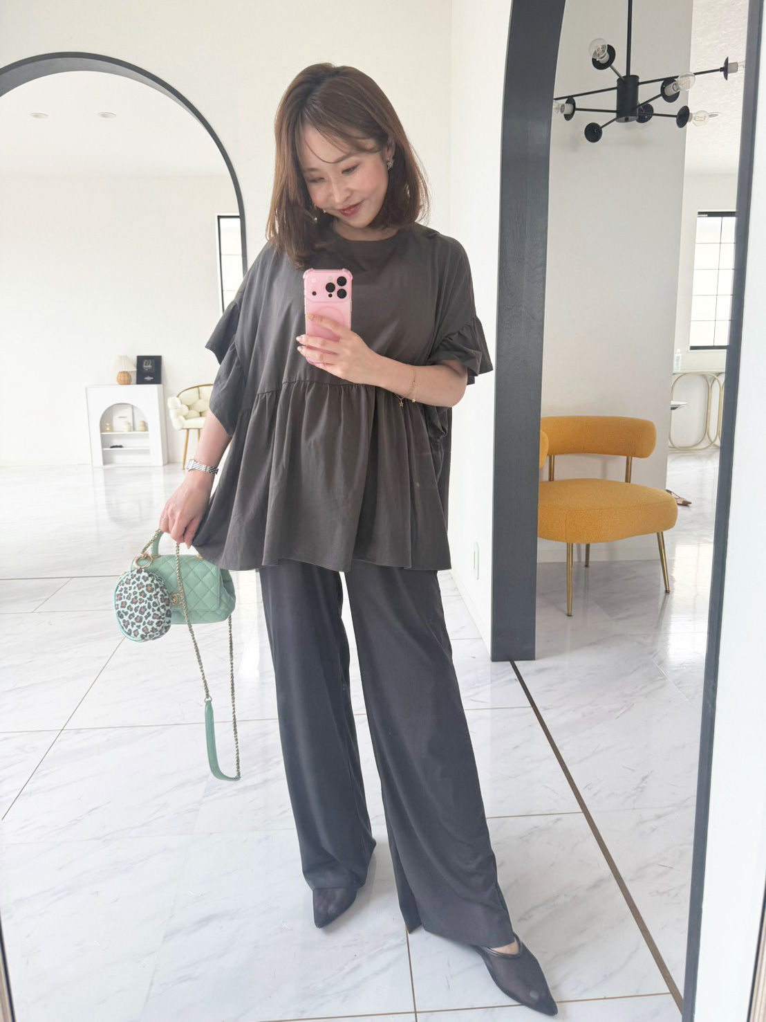 ＼3日間限定PRICE!!今だけ1,980円!!／8/3まで!!【ビッグシルエット フリルTee (sd21062)】 ☆ノベルティ対象商品☆
