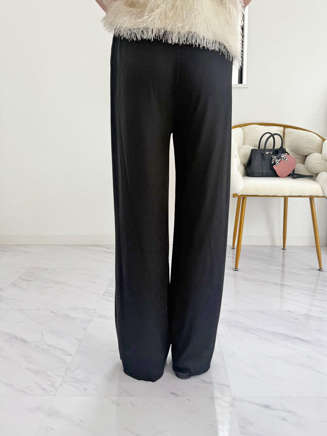 ＼3日間限定PRICE!!今だけ4,045円!!／8/3まで!!【接触冷感 極エアリーワイド美脚パンツ】(kk2607) ☆ノベルティ対象商品☆