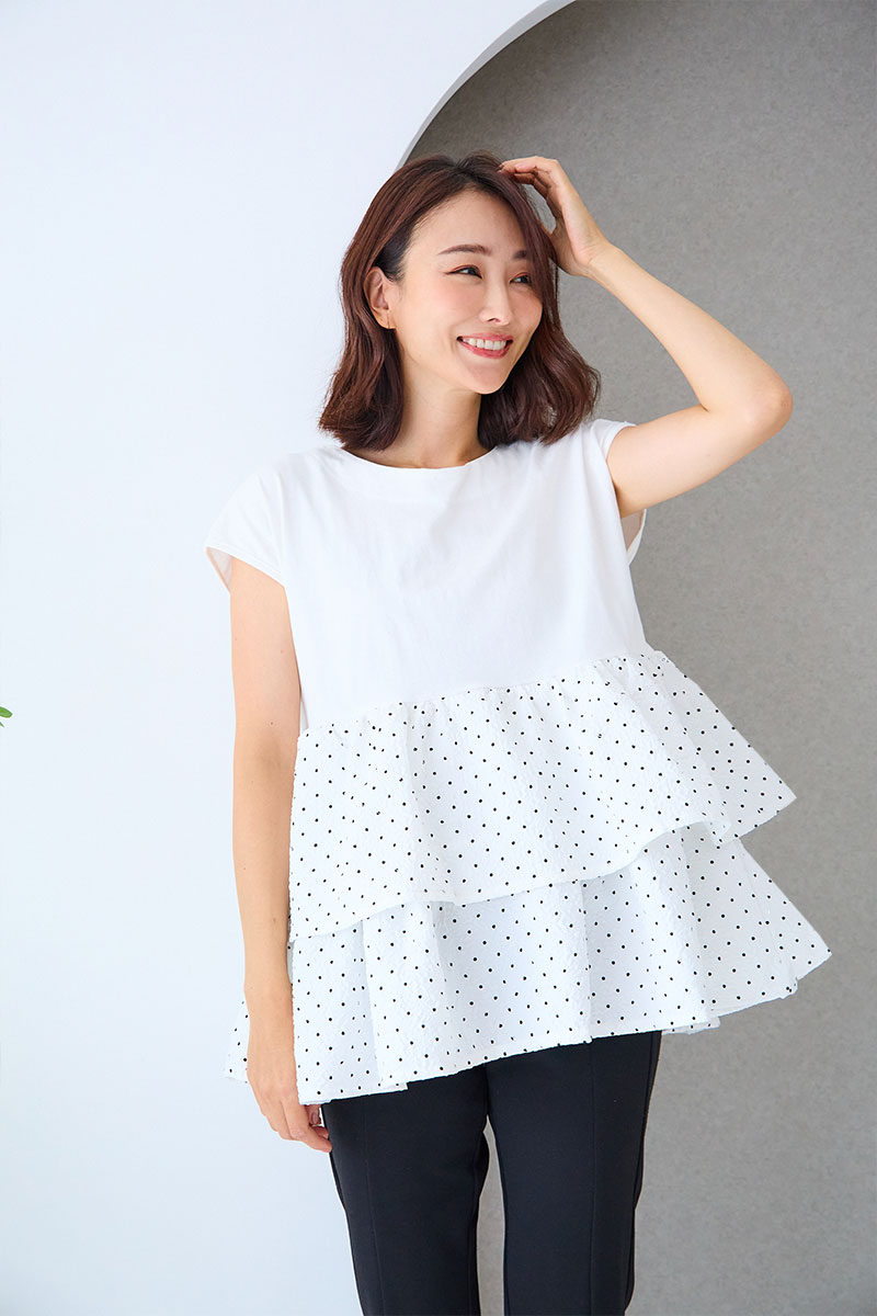 Myu 【 キルティング 裾フリル ジレワンピ】　新品未使用　MLサイズ 楽天市場】☆SALE/タイムセール 5/11☆スーパーストレッチ【 裾