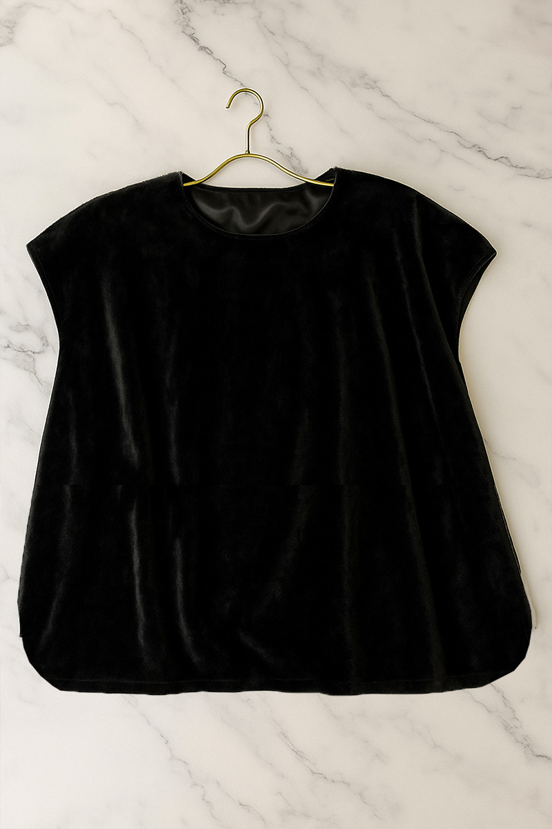 ベロア裾バルーンTOPS(ma9-2508)