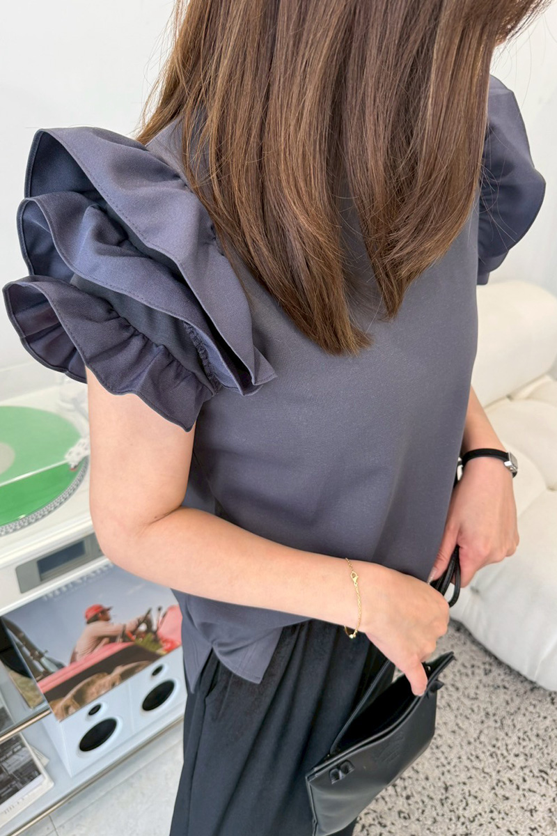 肩プチフリルTシャツ(ma3-2507)