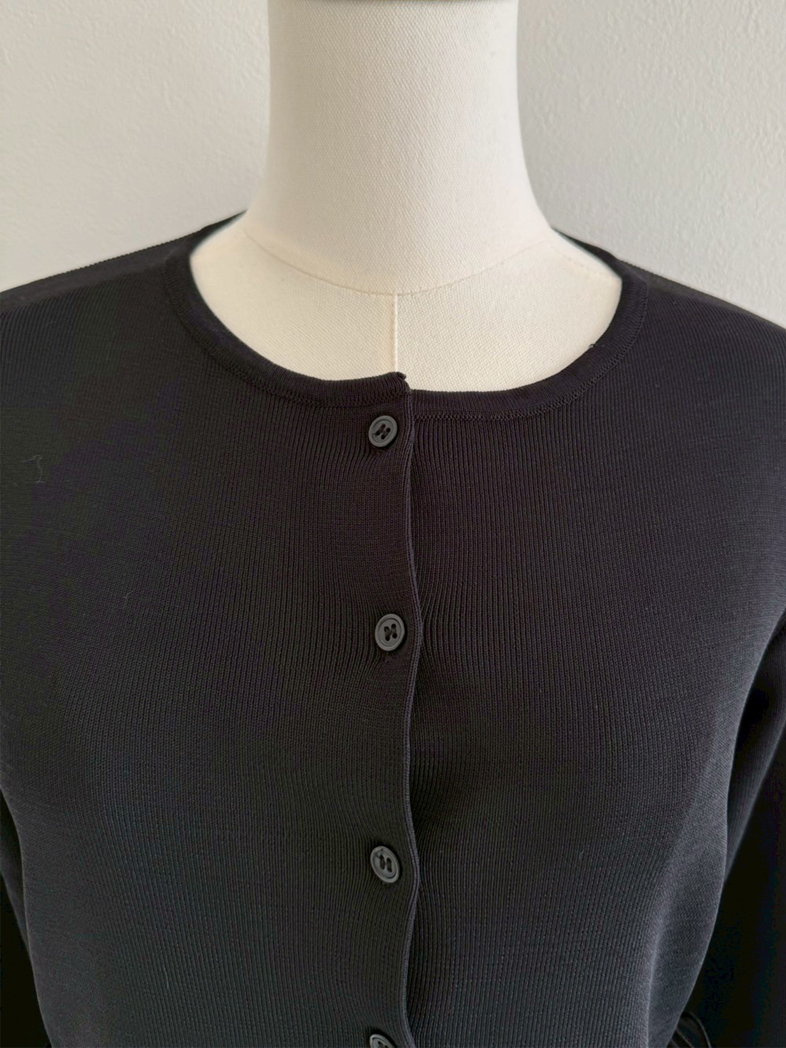 裾フリルニットカーディガン(aj014)