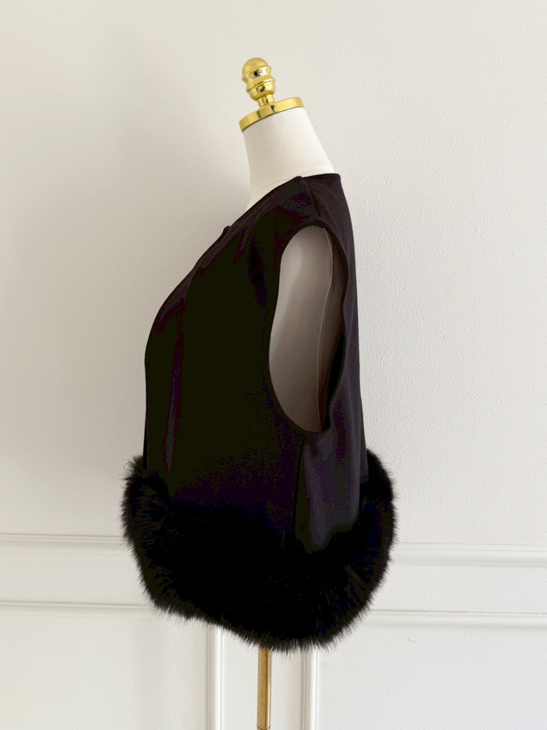 SUSOファー切替ジレ(aj013)