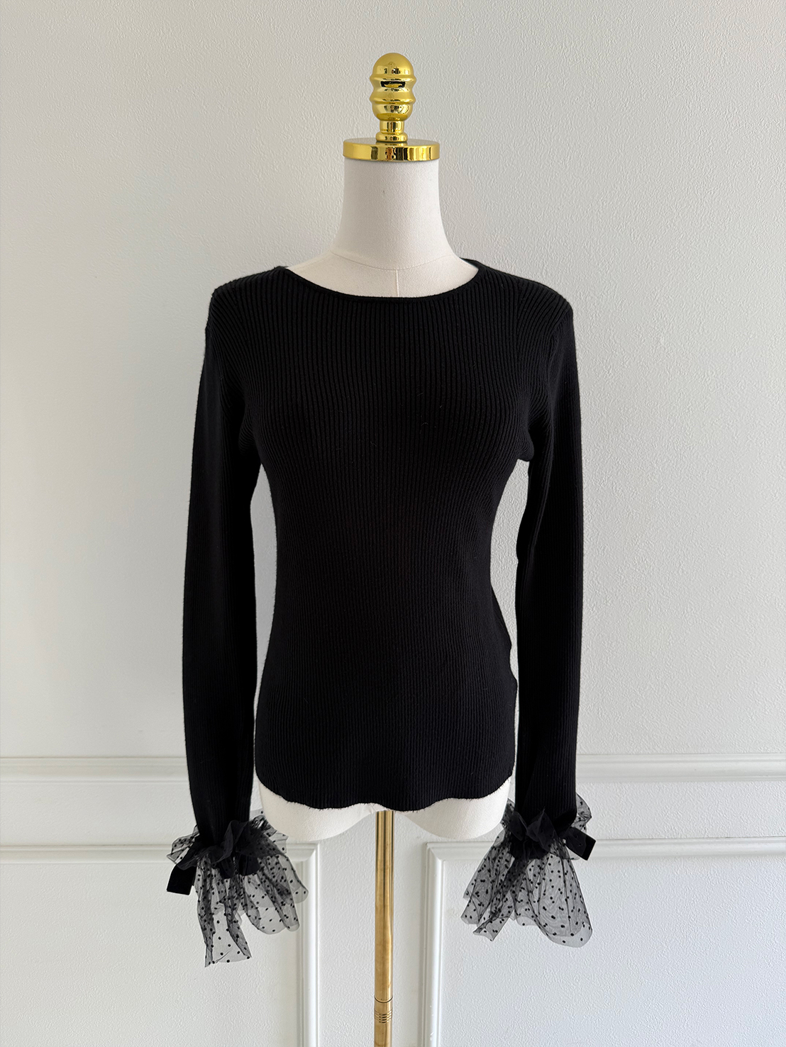 2wayフレアスリーブ リブニット(SP88218)