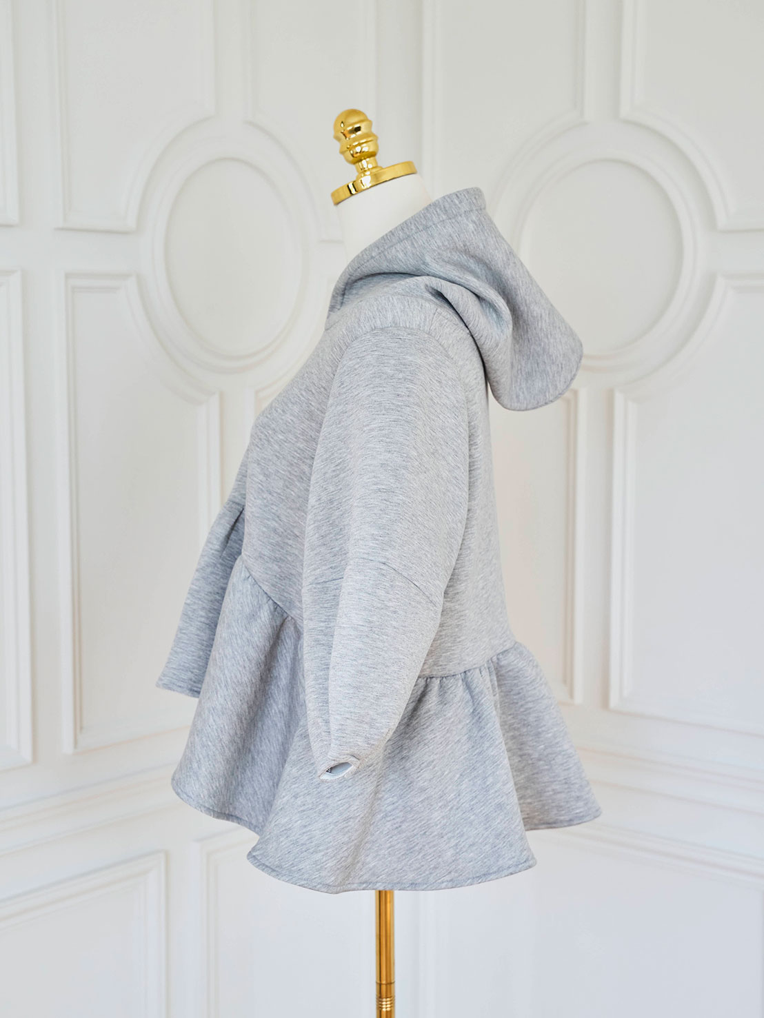 ボンディングペプラムフーディ(ma15-2508)