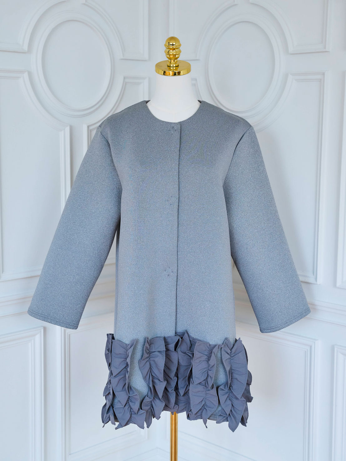 Suso FRILL ボンディングコート/ロング