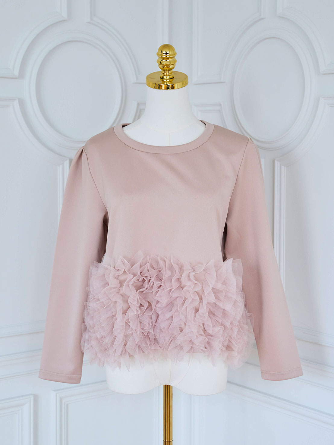 SUSO tulle Tee(ma7-2508)