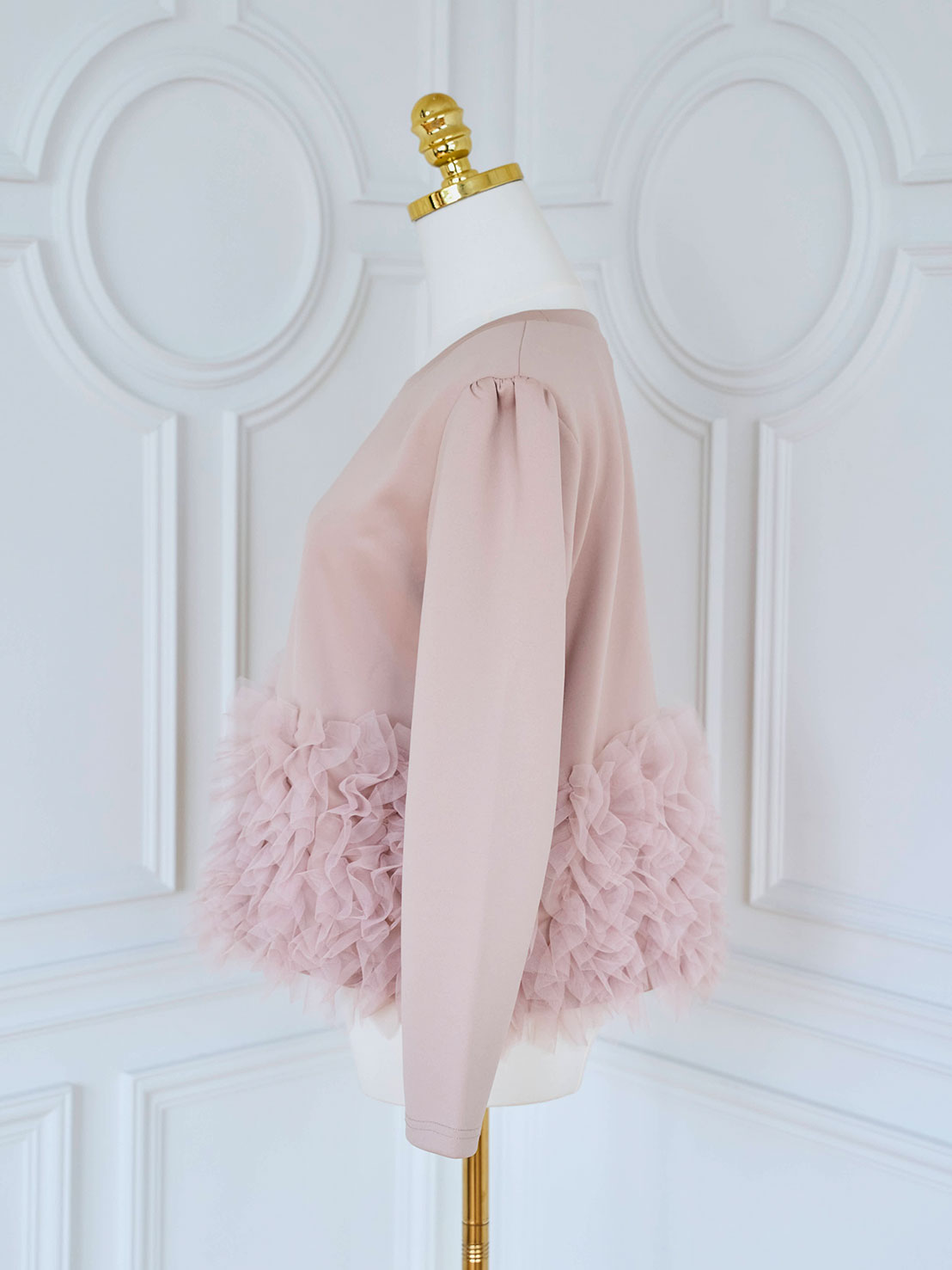 SUSO tulle Tee(ma7-2508)