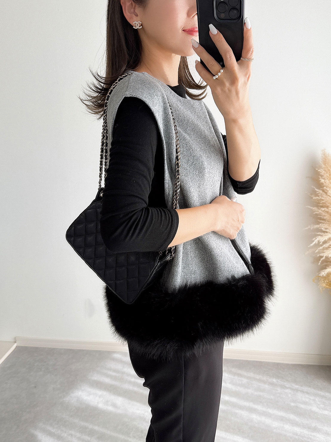 SUSOファー切替ジレ(aj013)TH