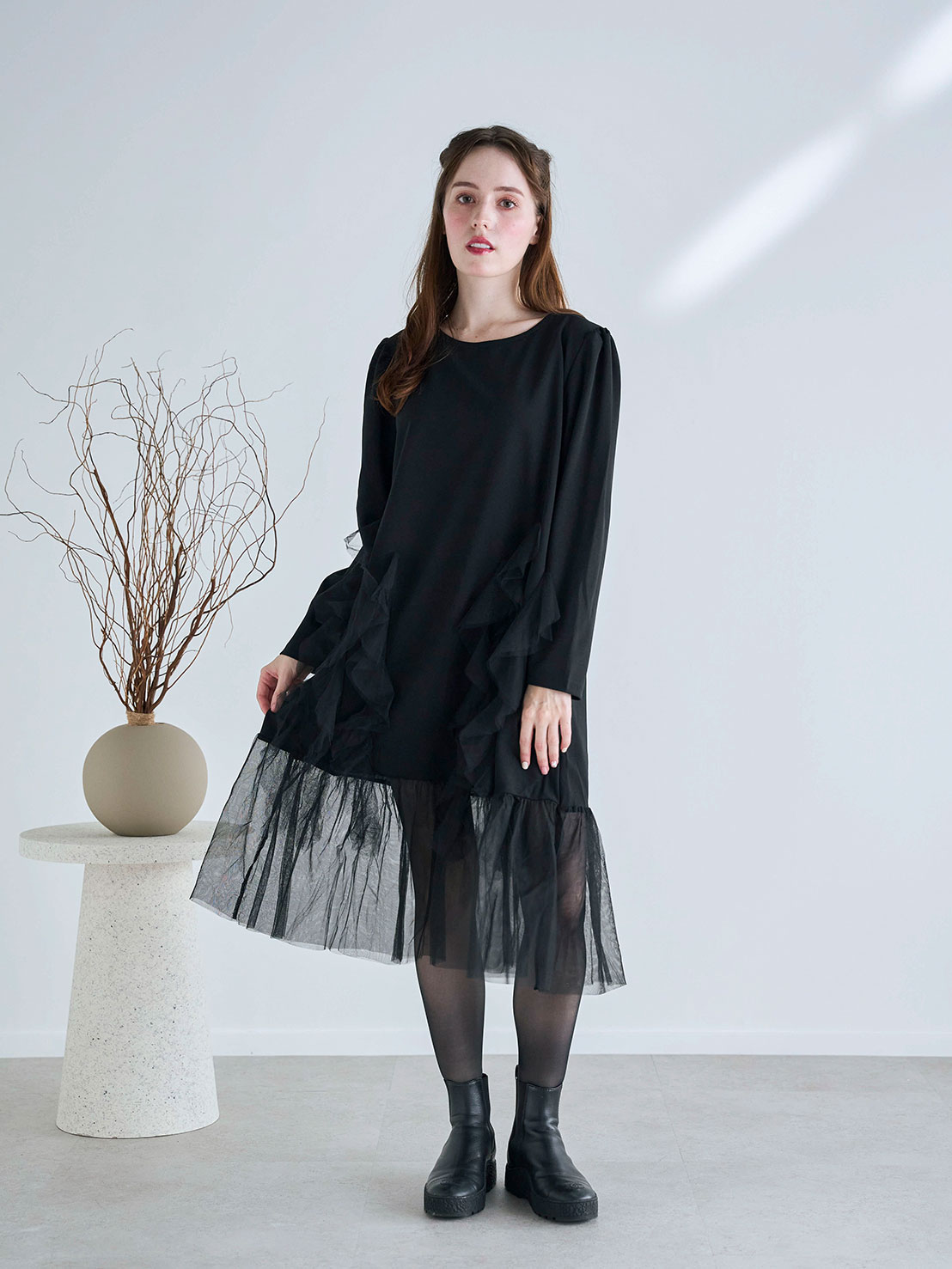 デザインチュール オーバーTシャツワンピ(sd0910)