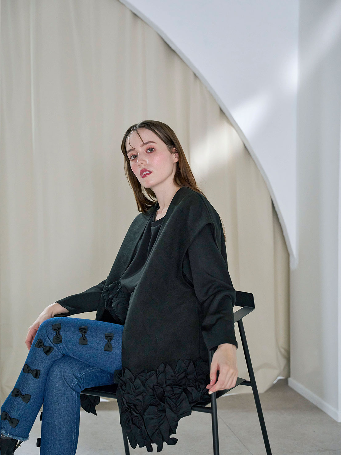 SUSO Flower ジレ(ka002)TH