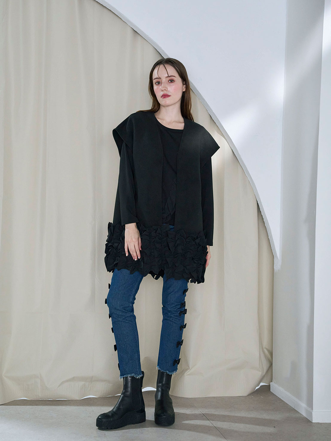 SUSO Flower ジレ(ka002)TH