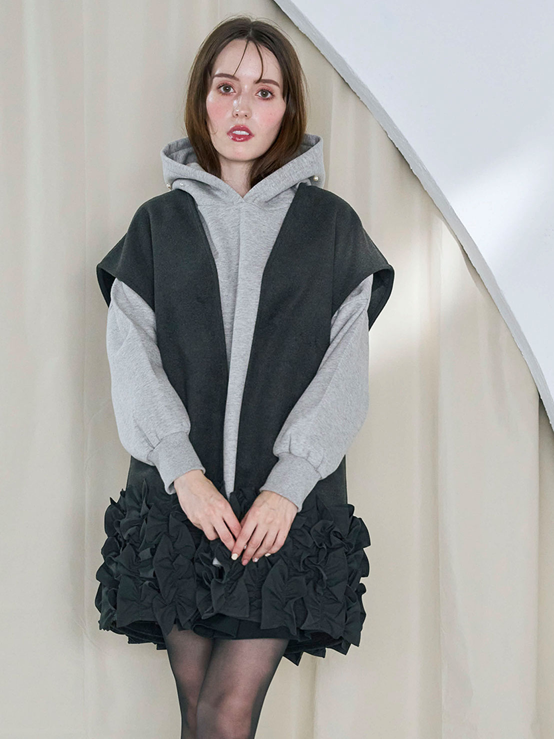 SUSO Flower ジレ(ka002)TH