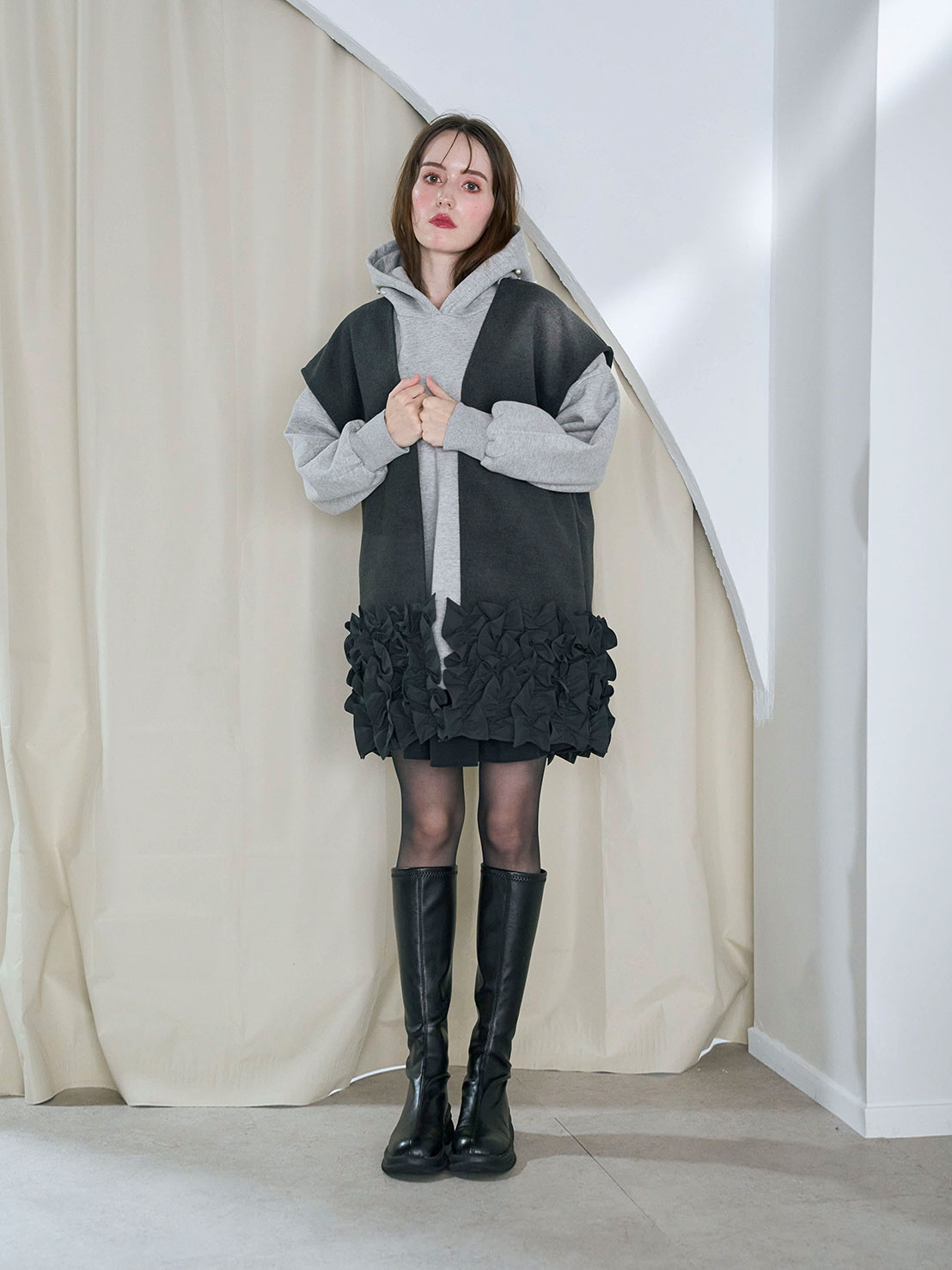 SUSO Flower ジレ(ka002)TH