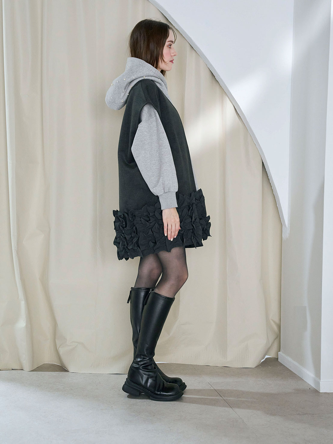 SUSO Flower ジレ(ka002)TH