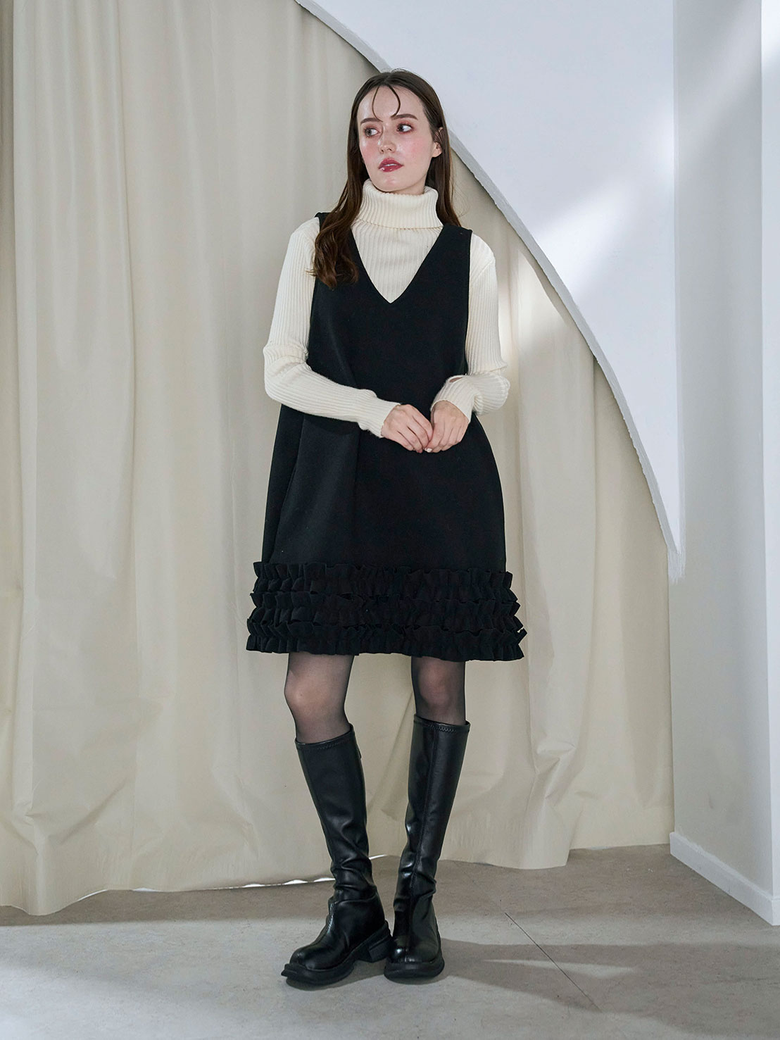 HOIP オーバージャンパースカート(ma19-2509)