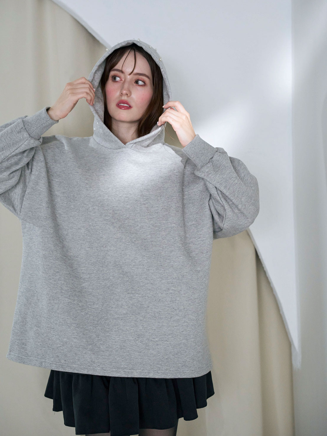 PEARLフーディ オーバーTOPS(ka004)