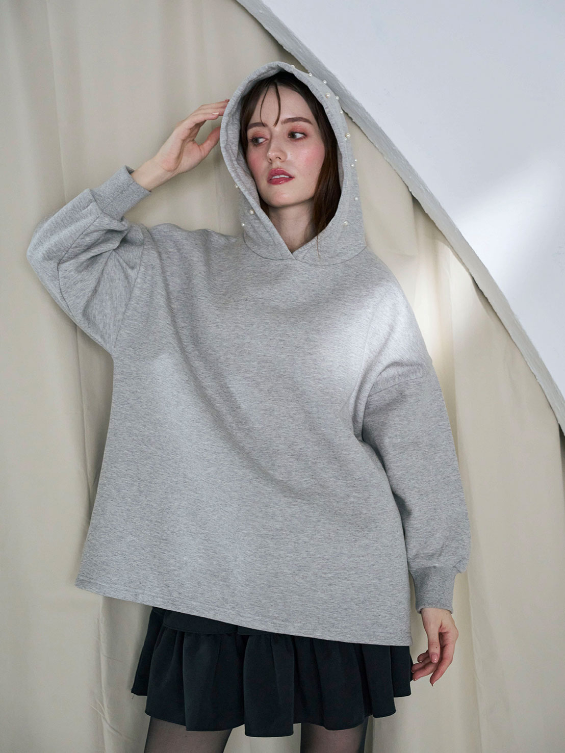 PEARLフーディ オーバーTOPS(ka004)