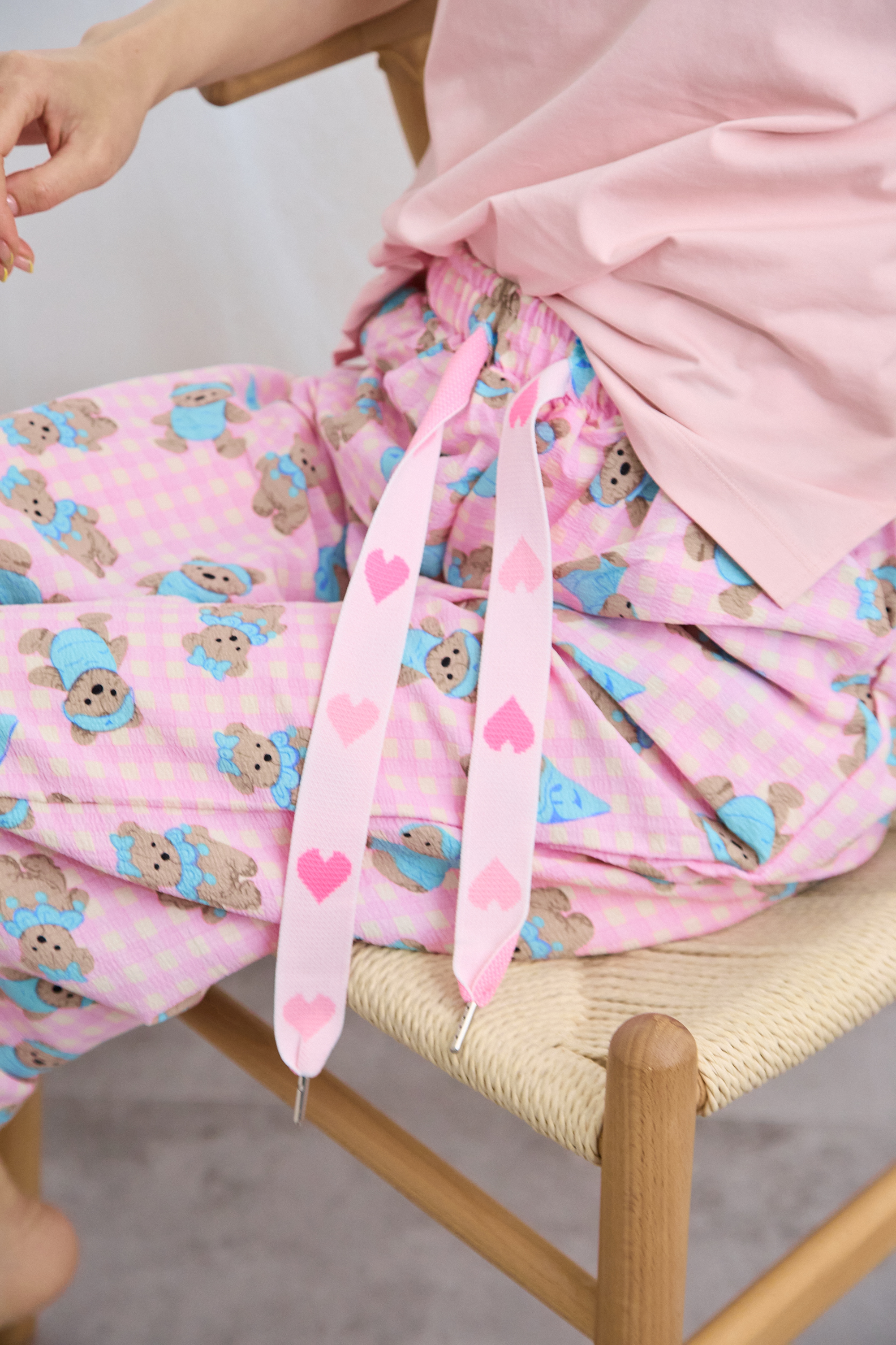 【クマさん柄ルームウェア（kk2503-a9）】