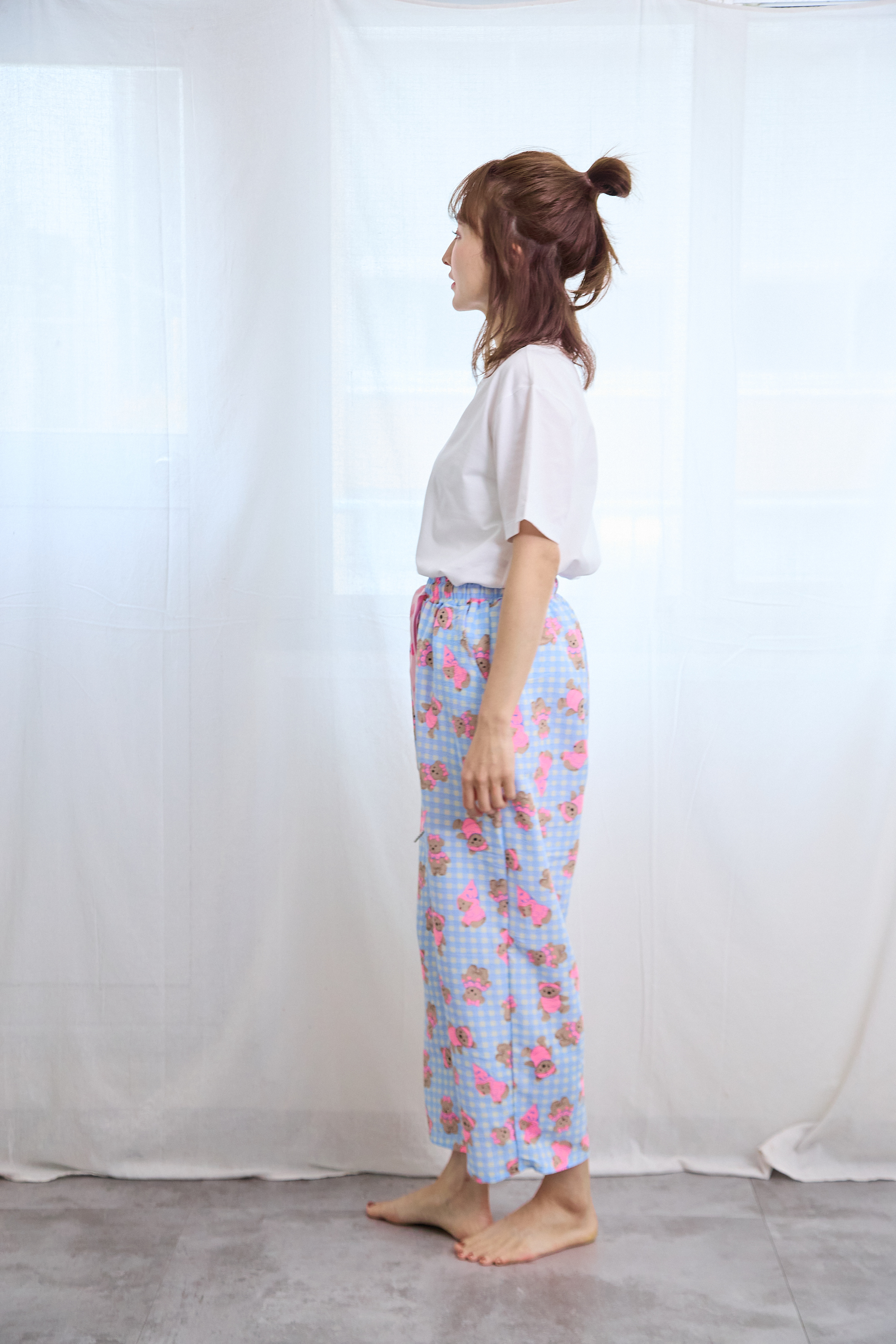 【クマさん柄ルームウェア（kk2503-a9）】