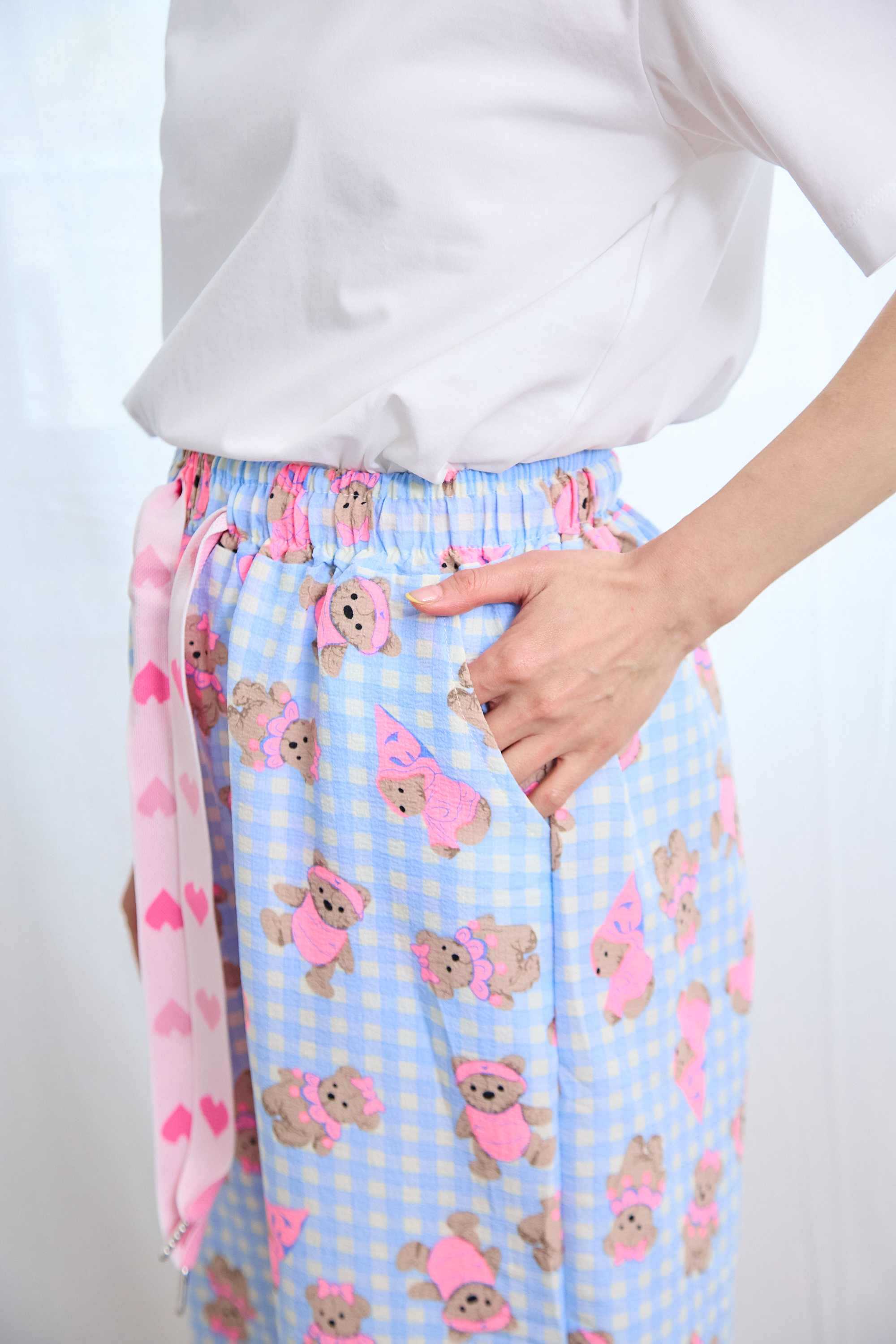 【クマさん柄ルームウェア（kk2503-a9）】