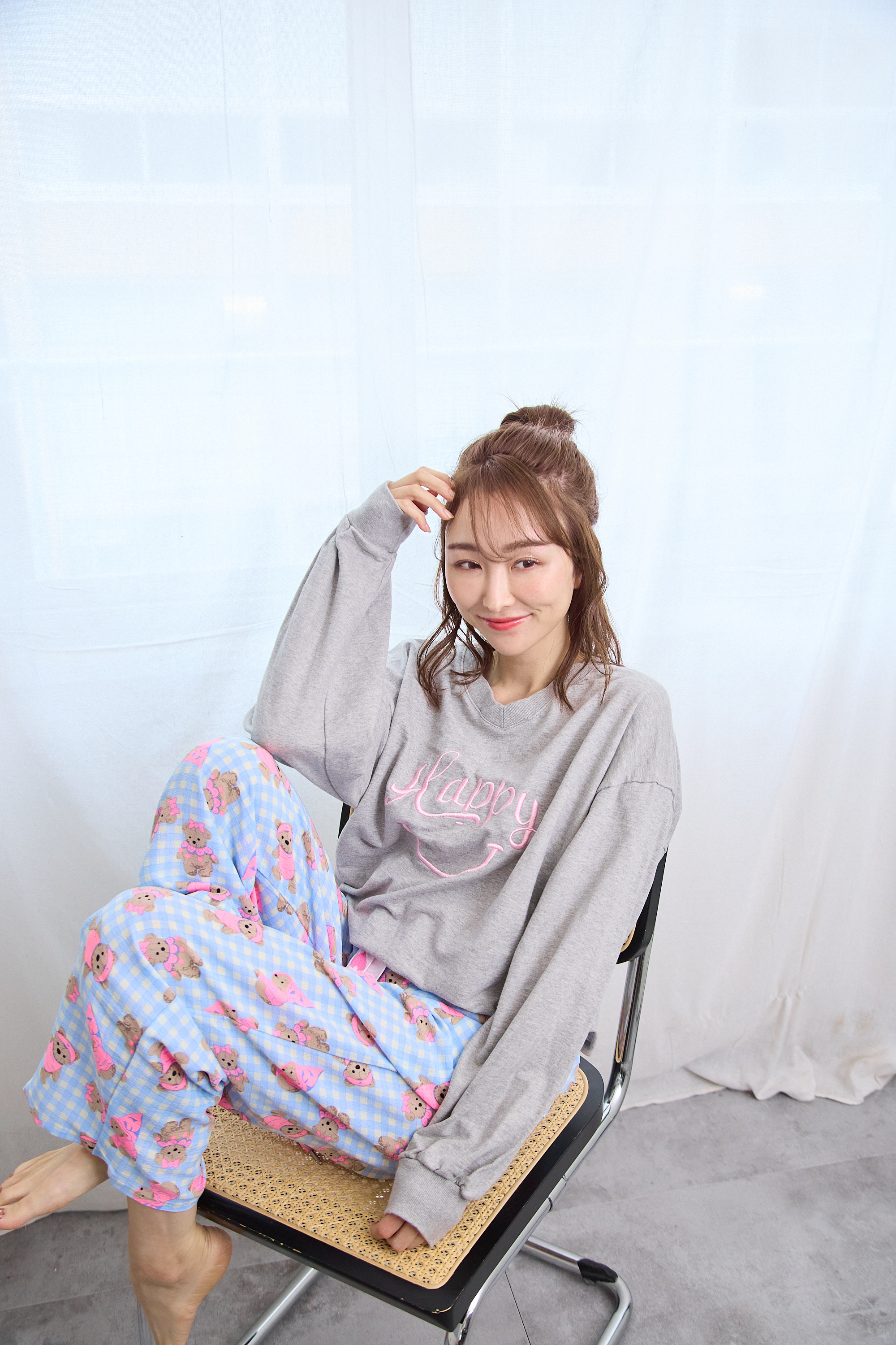 【Happyロゴスウェット（kk2503-a4）】TH