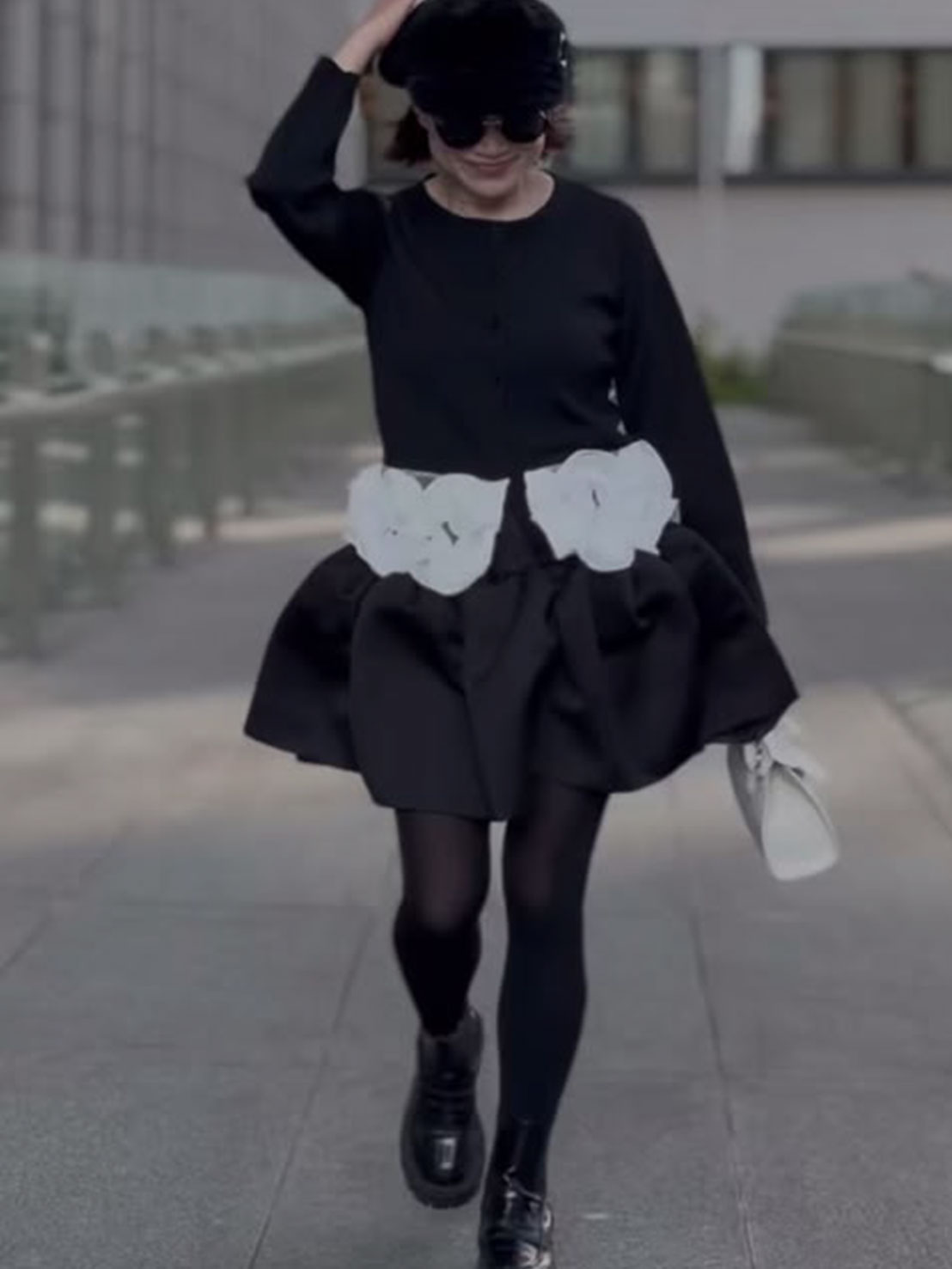 @yuka2661×Myuコラボ　FRILL Frowerニットカーディガン(aj014)TH