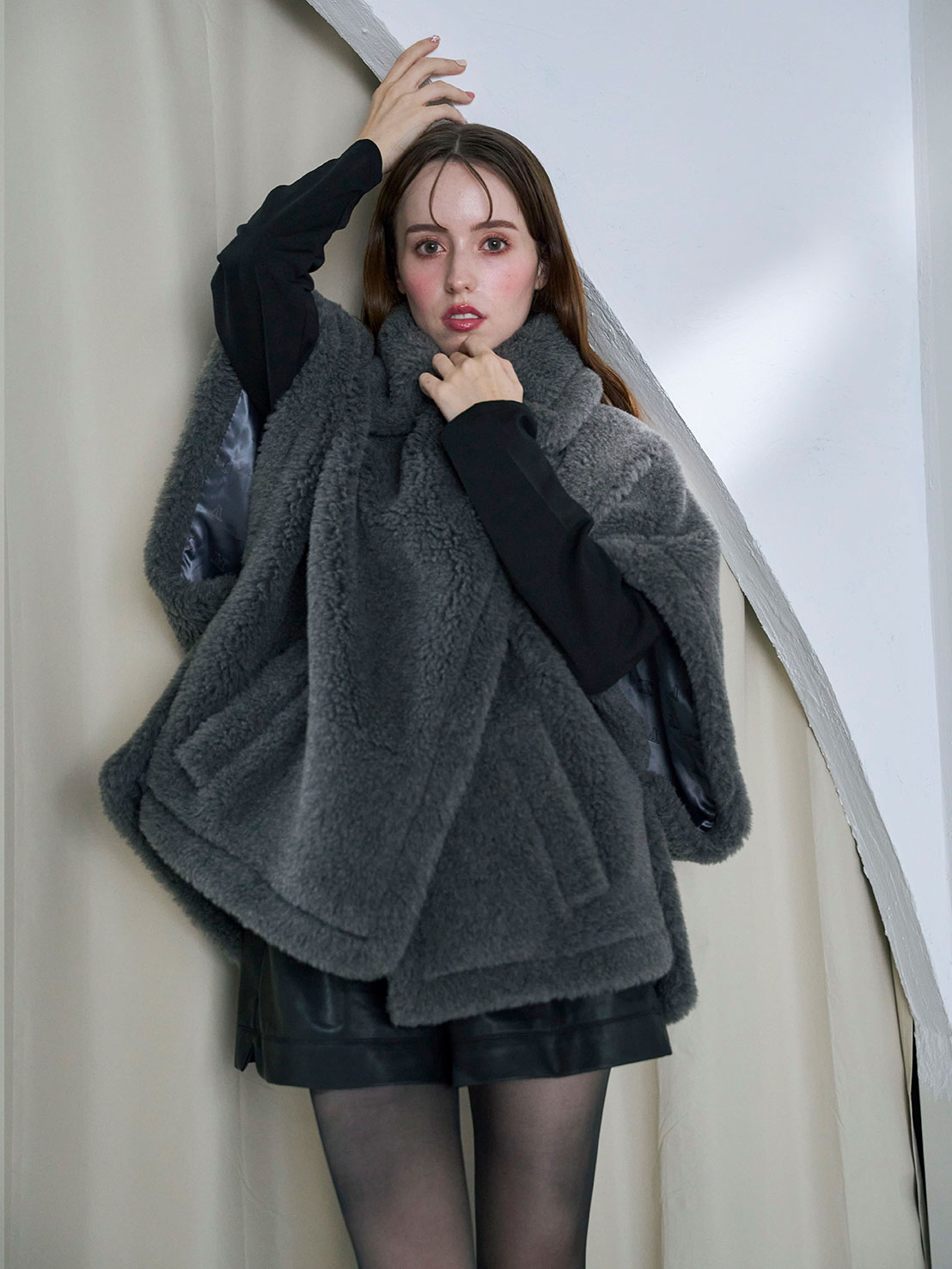 極ふわボアコート/ショート(sz005)TH