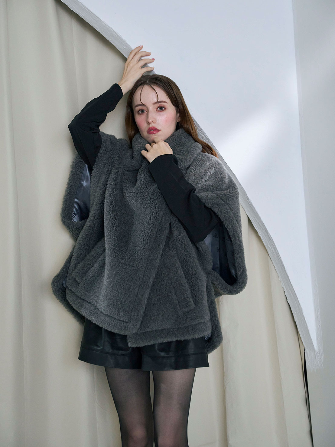 極ふわボアコート/ショート(sz005)TH