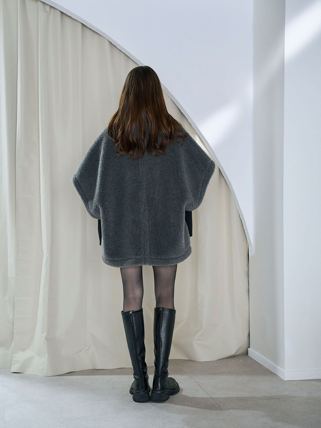 極ふわボアコート/ショート(sz005)TH