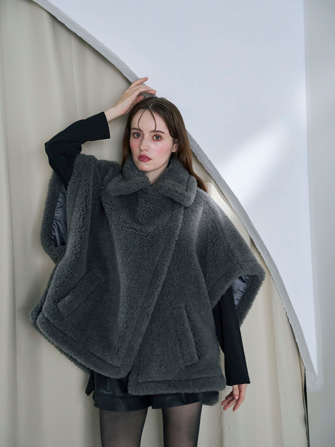 極ふわボアコート/ショート(sz005)TH