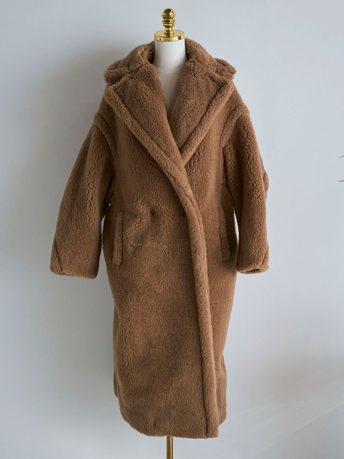 極ふわボアコート/ロング(sz004)TH