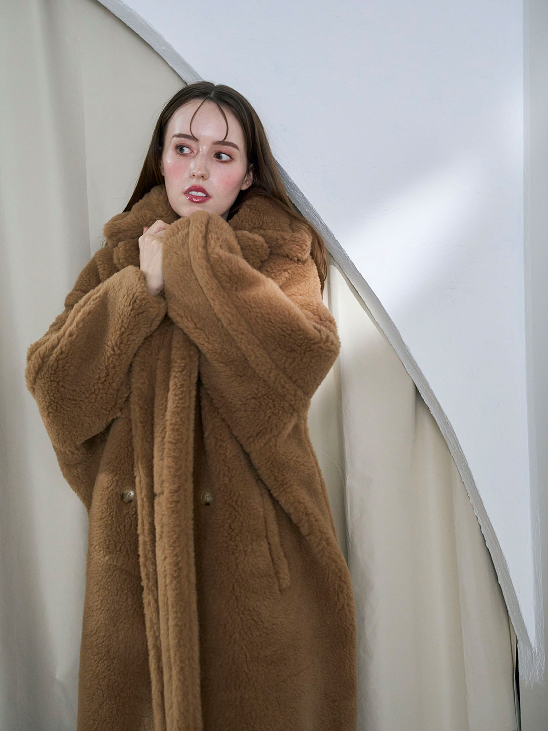 極ふわボアコート/ロング(sz004)TH