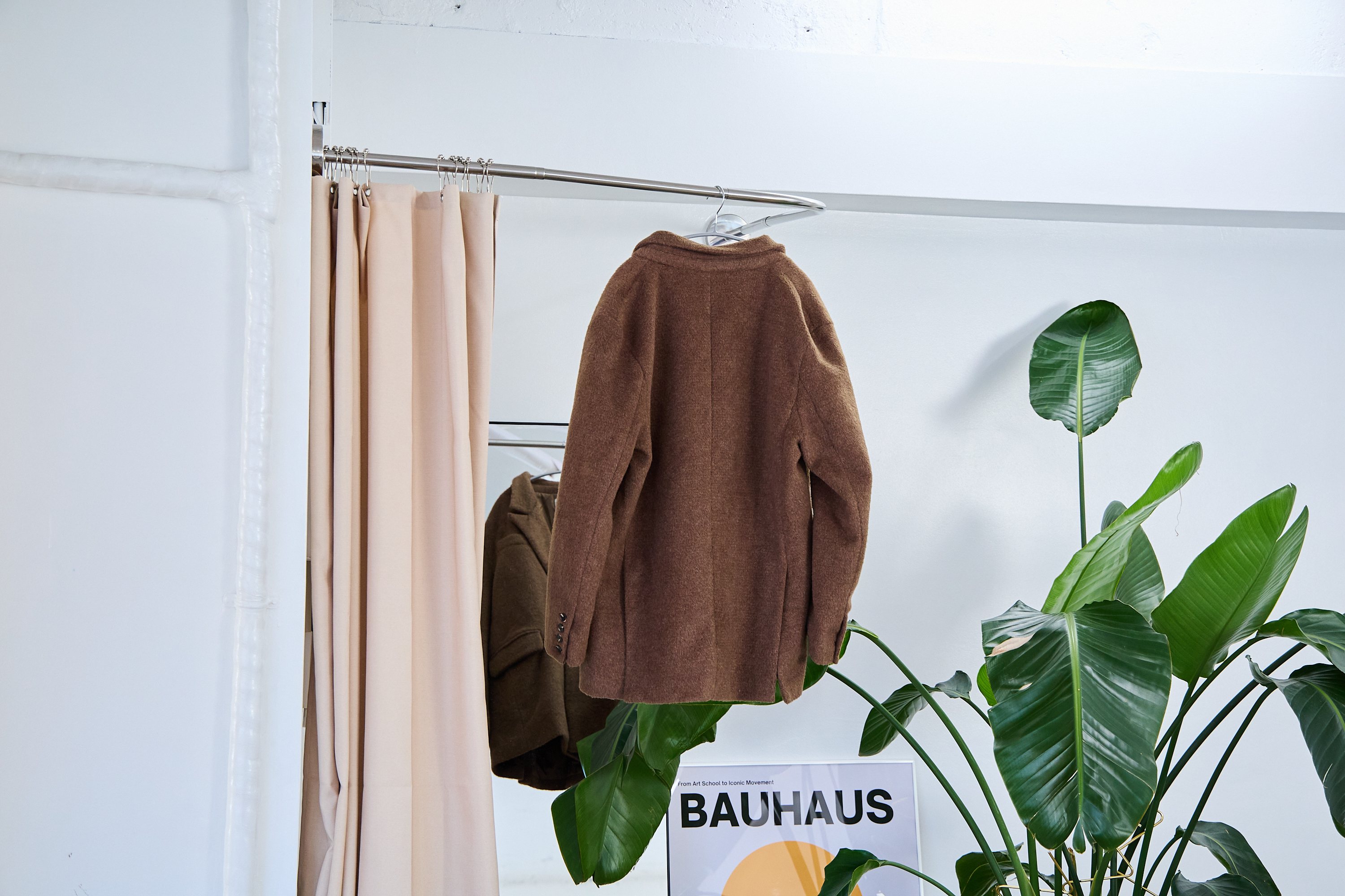 miku＆Erikaコラボitem♡【シャギー テーラードオーバーコート(kbm593)】メール便OK