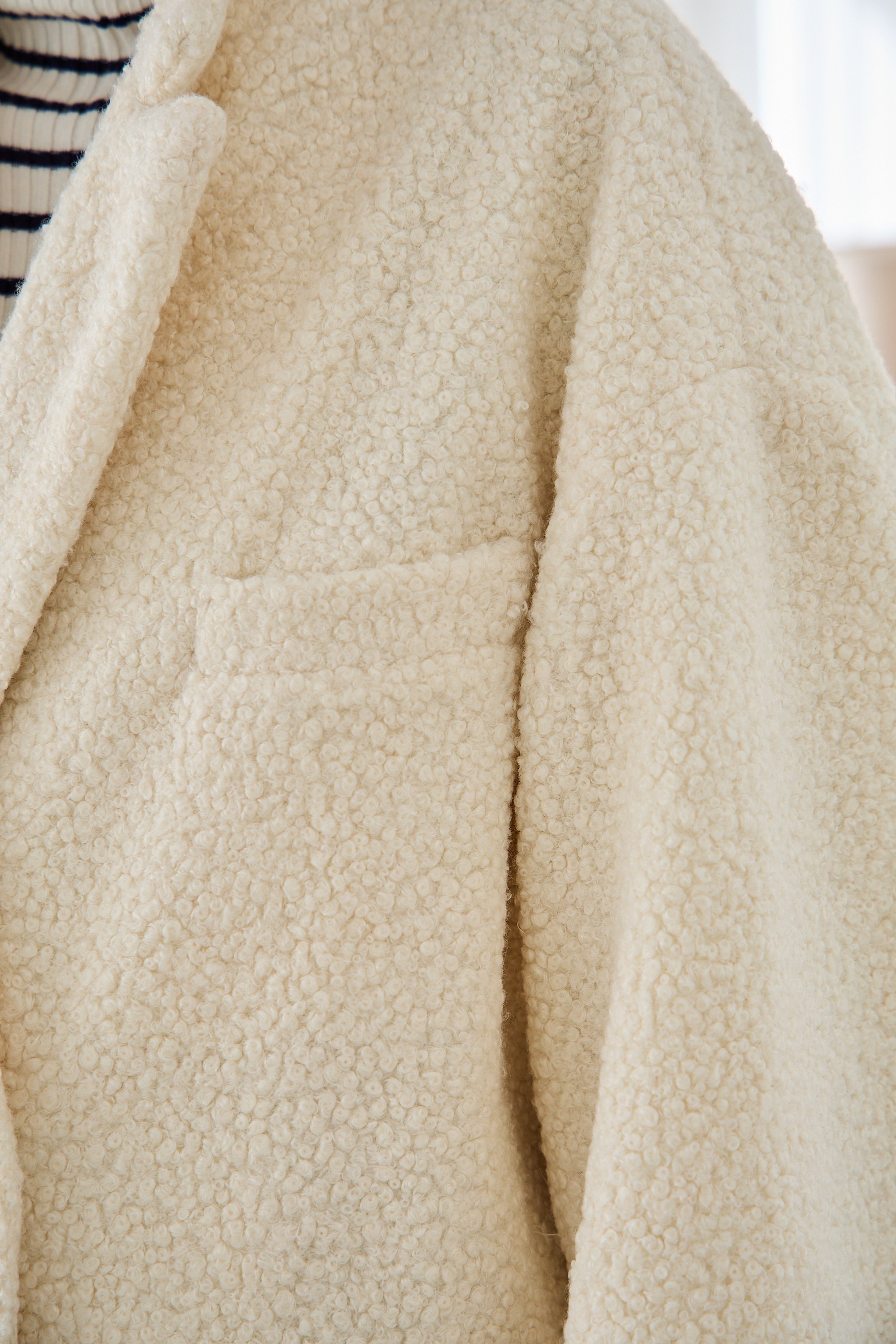 【ブークレー　オーバーサイズジャケットコート(kbm590)】メール便OK